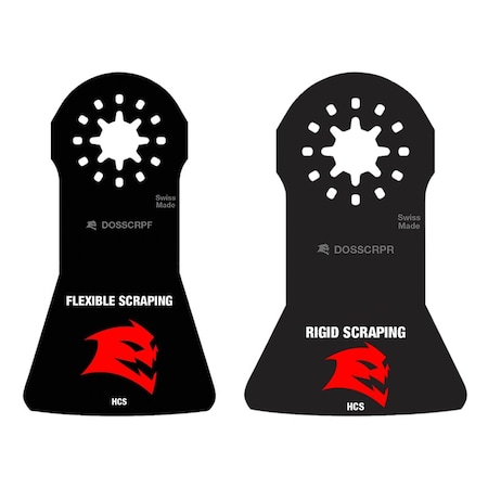 Diablo Diablo Starlock 2 in. W High Carbon Steel Oscillating Scraper Set Adhesive Removal 2 pc DOSSCRP2